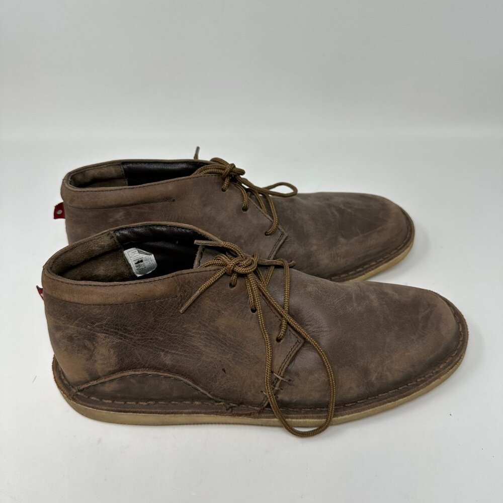 Oliberte Chukka Adibo Lace up Leather Casual Men’s Shoe. - Picture 2 of 16